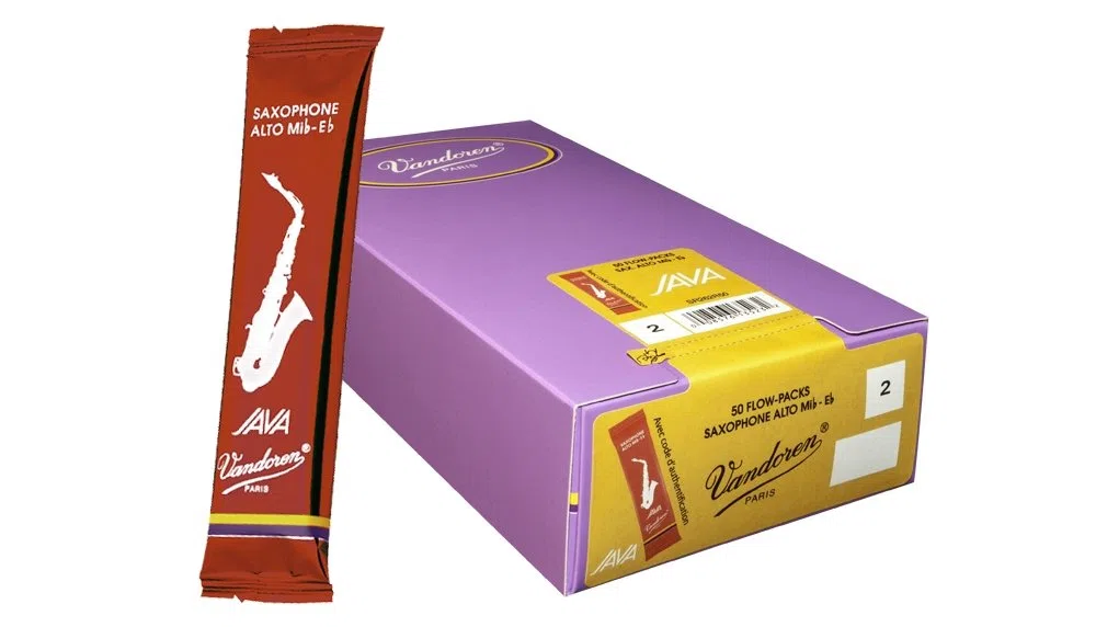 Vandoren SR263R/50 - Caja de 50 cañas java para saxofón alto