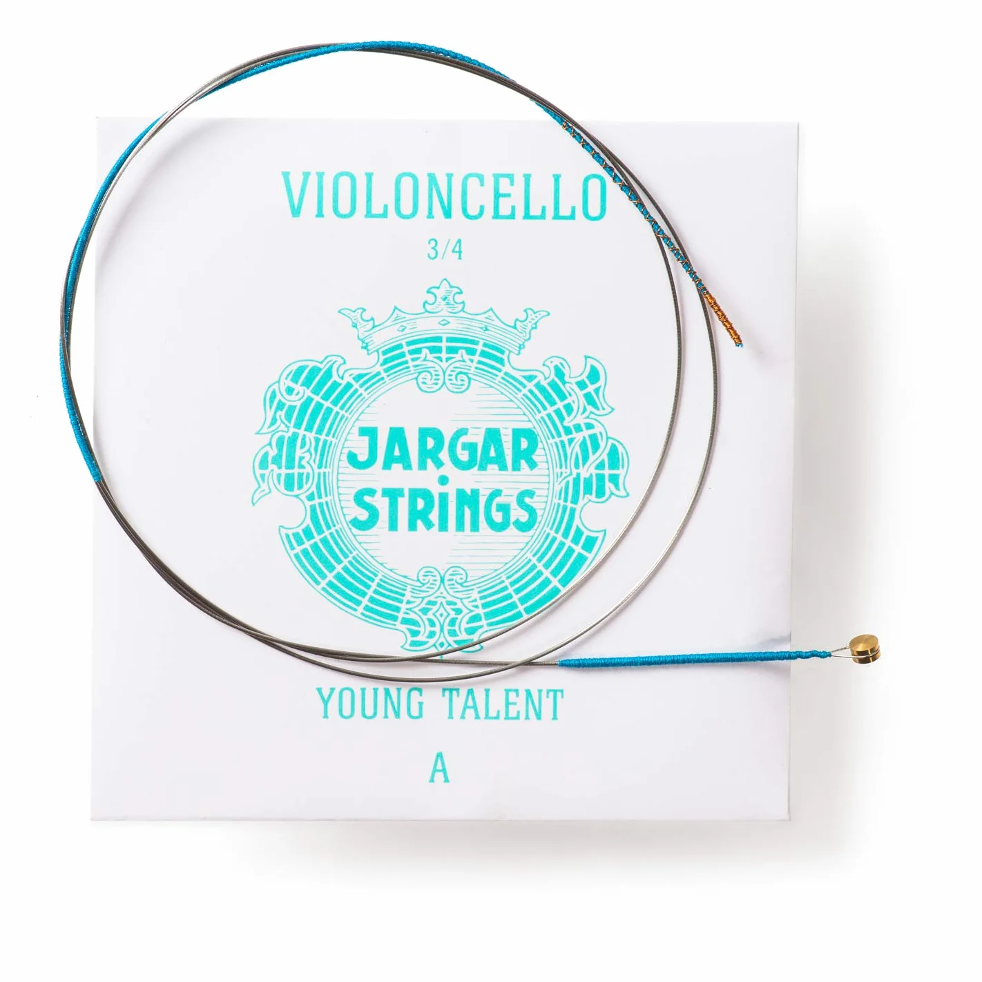 JARGAR "Young Talent" Cuerda para Violonchelo 3/4 La Medium núcleo de acero; escala pequeña
