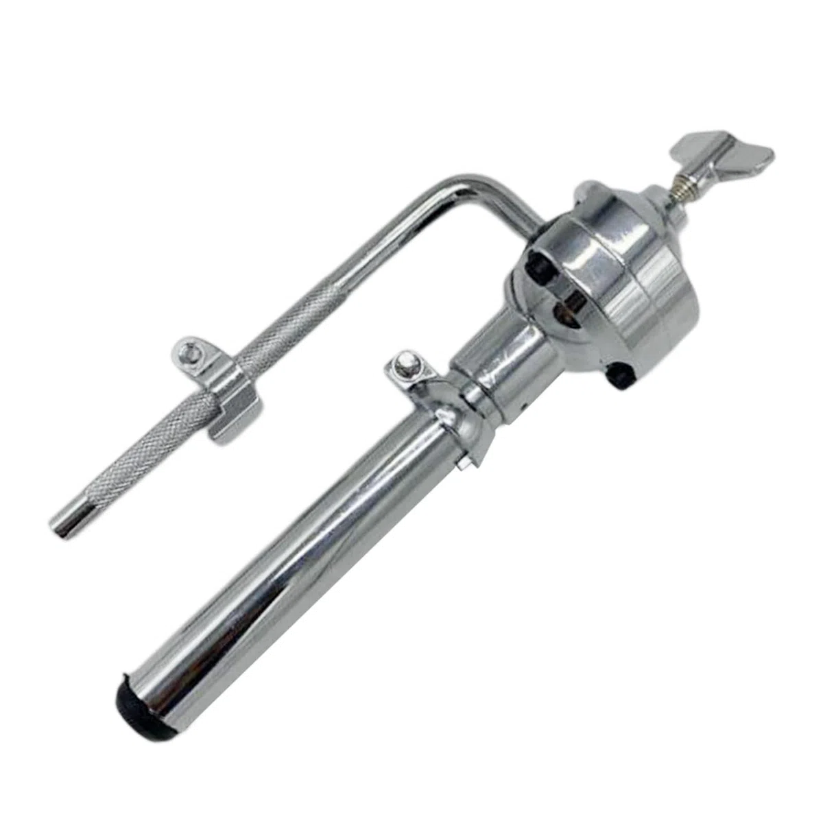 perfeclan Drum Rod Tom Mount Bracket, Tom Drum Stand, Tom Drum Holder Bracket for Drum Set, Drummer Musical Performance, Accesorio de percusión de hardware, Varilla Corta