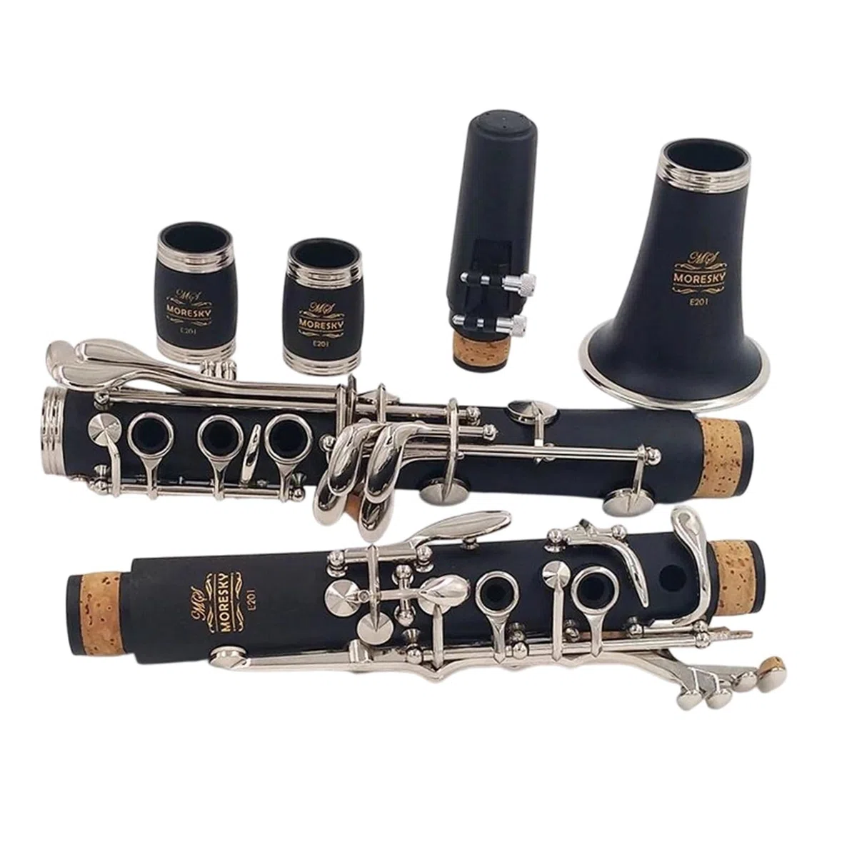 Clarinete De Profesional Clarinete | Tecla C, material de baquelita