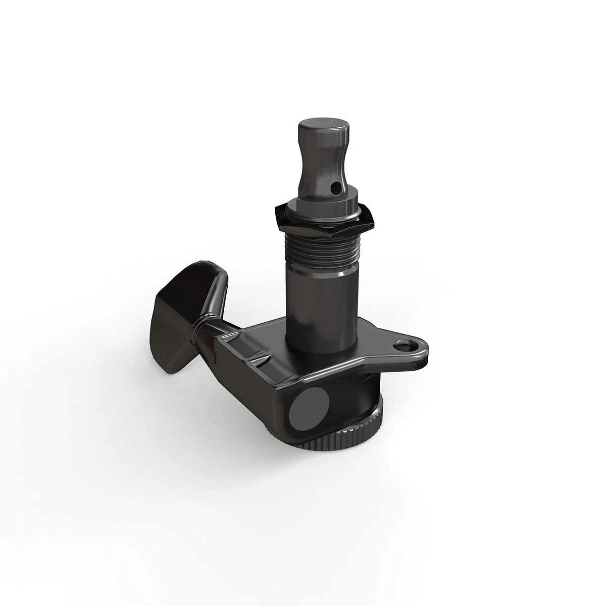 Afinadores D'Addario Auto-Trim con bloqueo para cuerdas de guitarra, clavijas de afinación para ajuste 6 en línea, negro