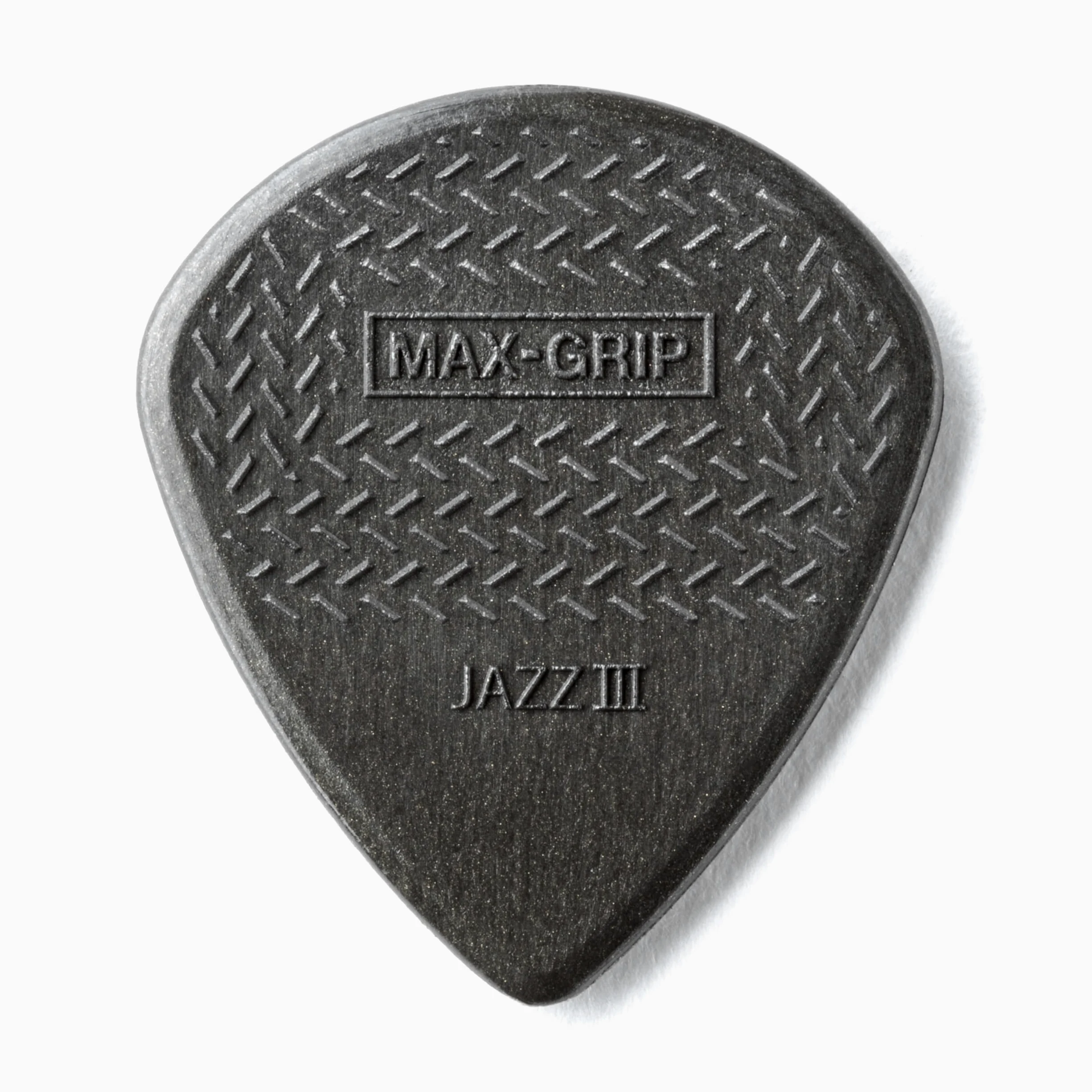 JIM DUNLOP Púas Max Grip Jazz III Carbon Saco de 6