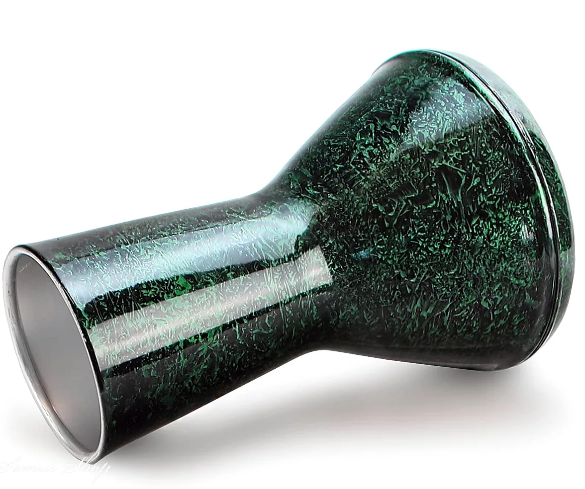 Pequeño tambor de percusión darbuka fabricado en fundición de aluminio con acabado efecto perla, 2022-Y