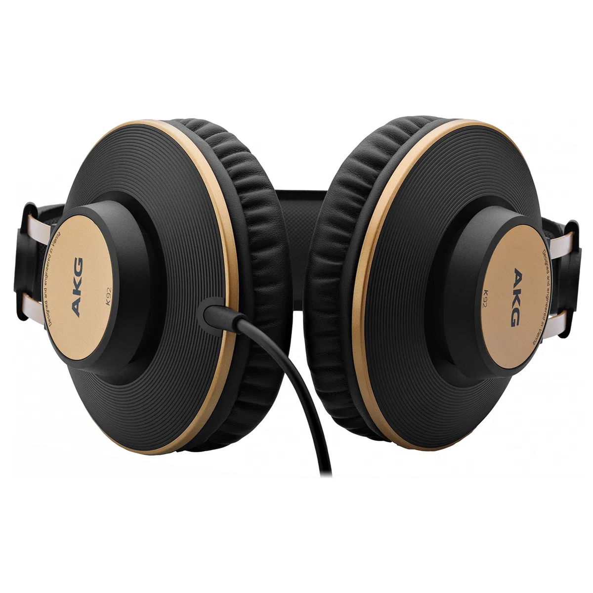AKG K92 Auriculares Alámbrico Diadema Música Negro, Oro