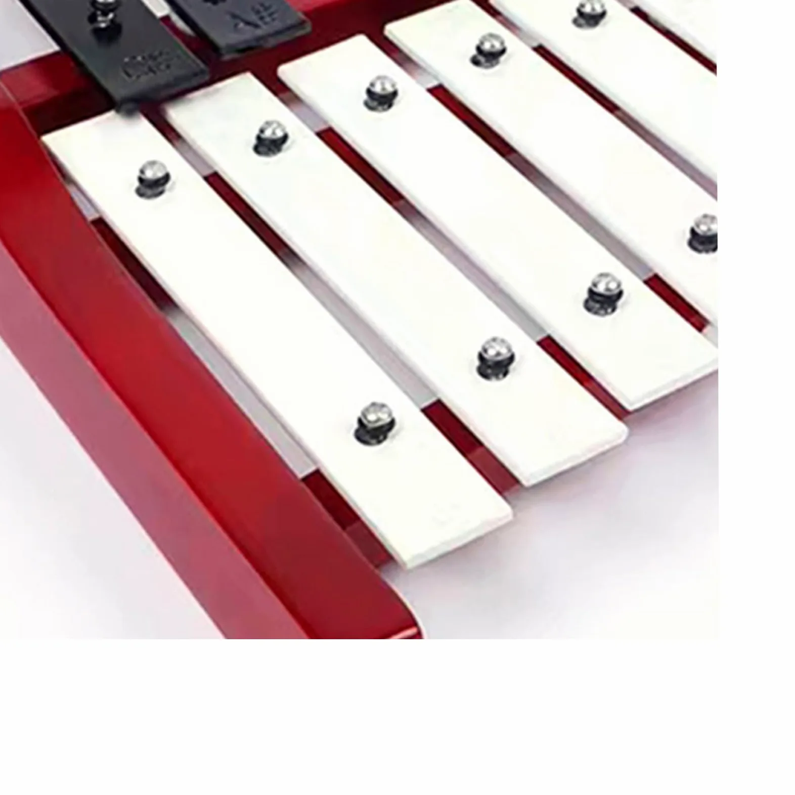 XilóFono Glockenspiel de 25 Notas para Niños con Llaves de Metal y Base de Madera - Percusión Manual con 2 Mazos - Bolsa de Transporte Portátil