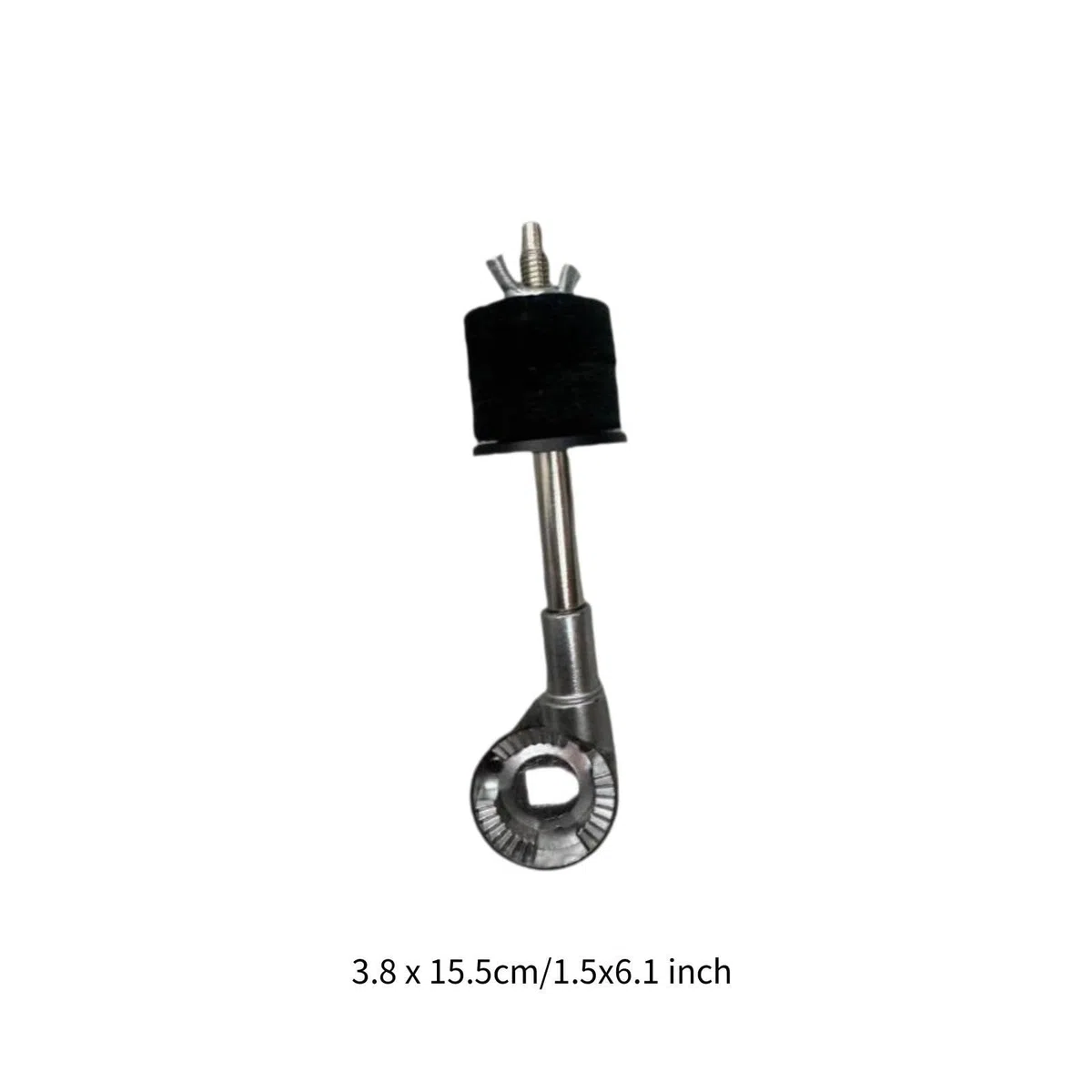 Accesorio de apilador de platillos instrumento de percusión profesional brazo de soporte de platillo, kit de batería de cabeza de platillo para, estilo un