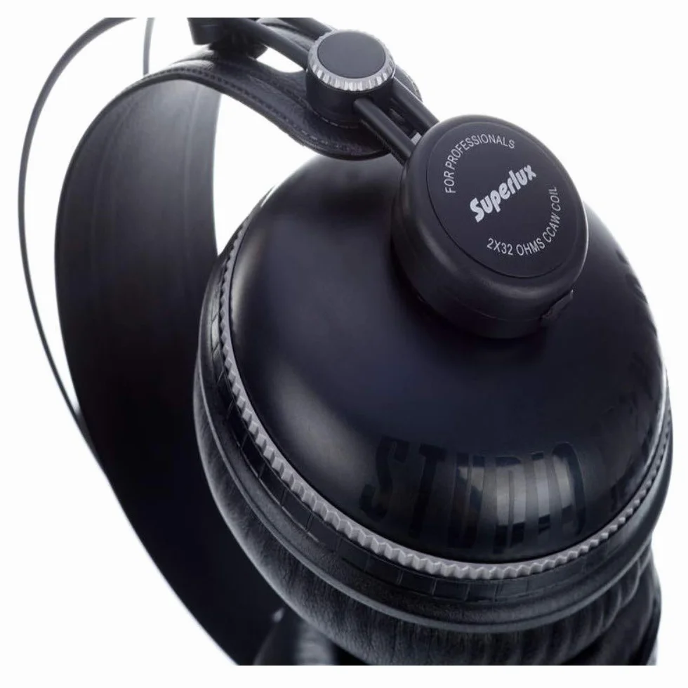 Superlux HD662B - Auriculares estudio, color negro