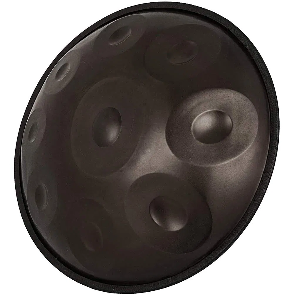 Tambor de Acero, Profesional Major Grande 9 Notas Handpan Drum Handcraft Metal Hand Drum Instrumento de percusión melódica
