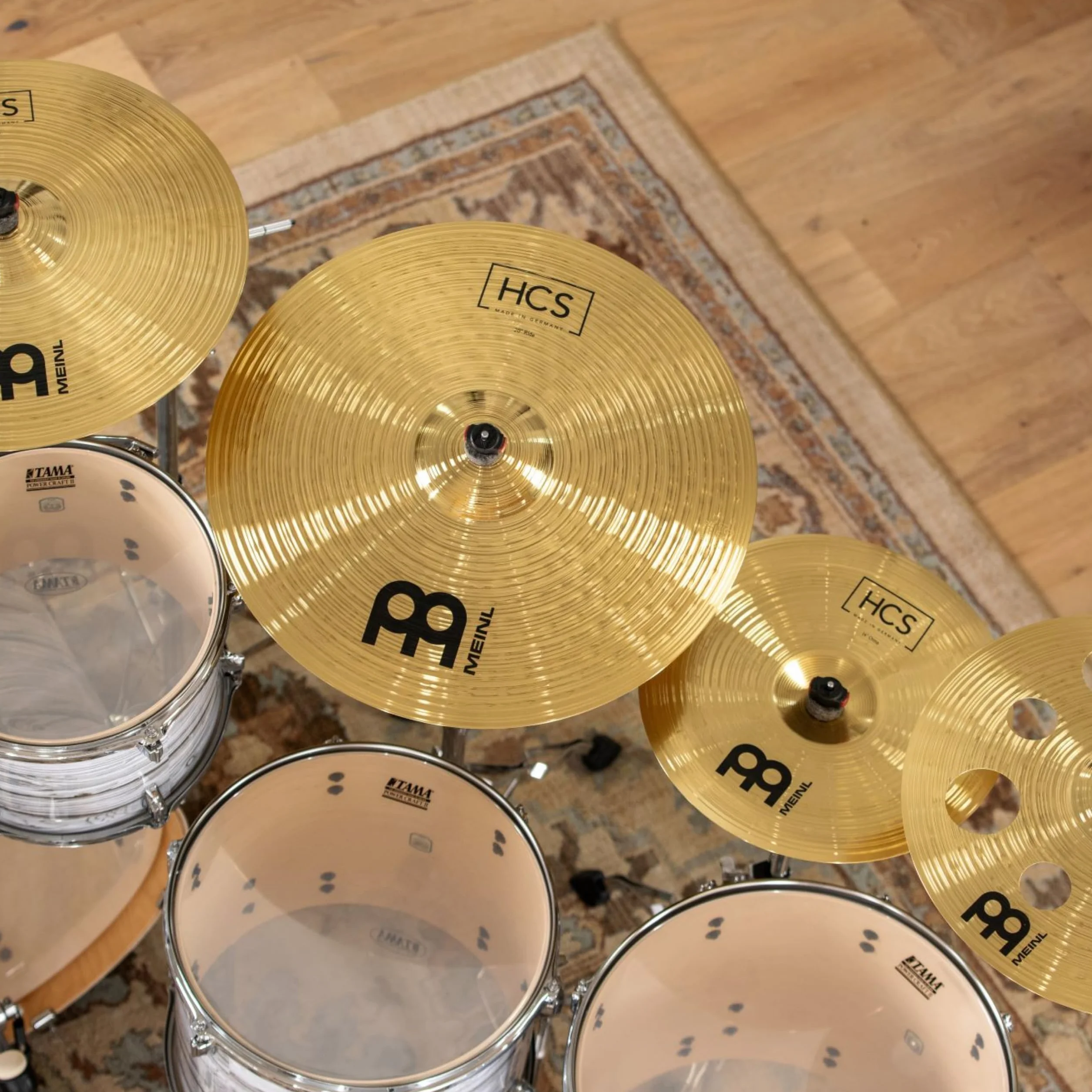 Meinl Cymbals HCS Plato China de 14 pulgadas (35,56cm) Platillos de Batería – Latón, Acabado Tradicional (HCS14CH)