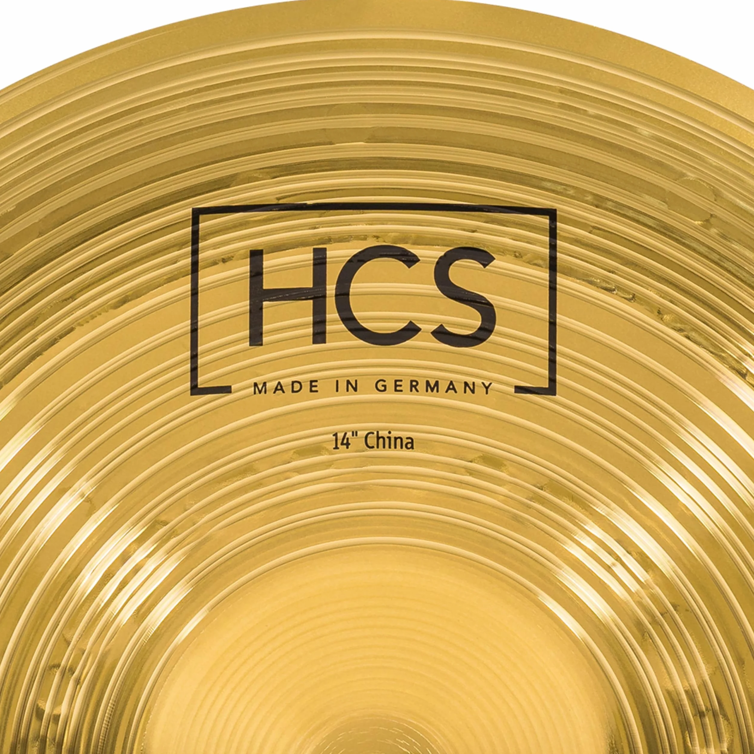 Meinl Cymbals HCS Plato China de 14 pulgadas (35,56cm) Platillos de Batería – Latón, Acabado Tradicional (HCS14CH)