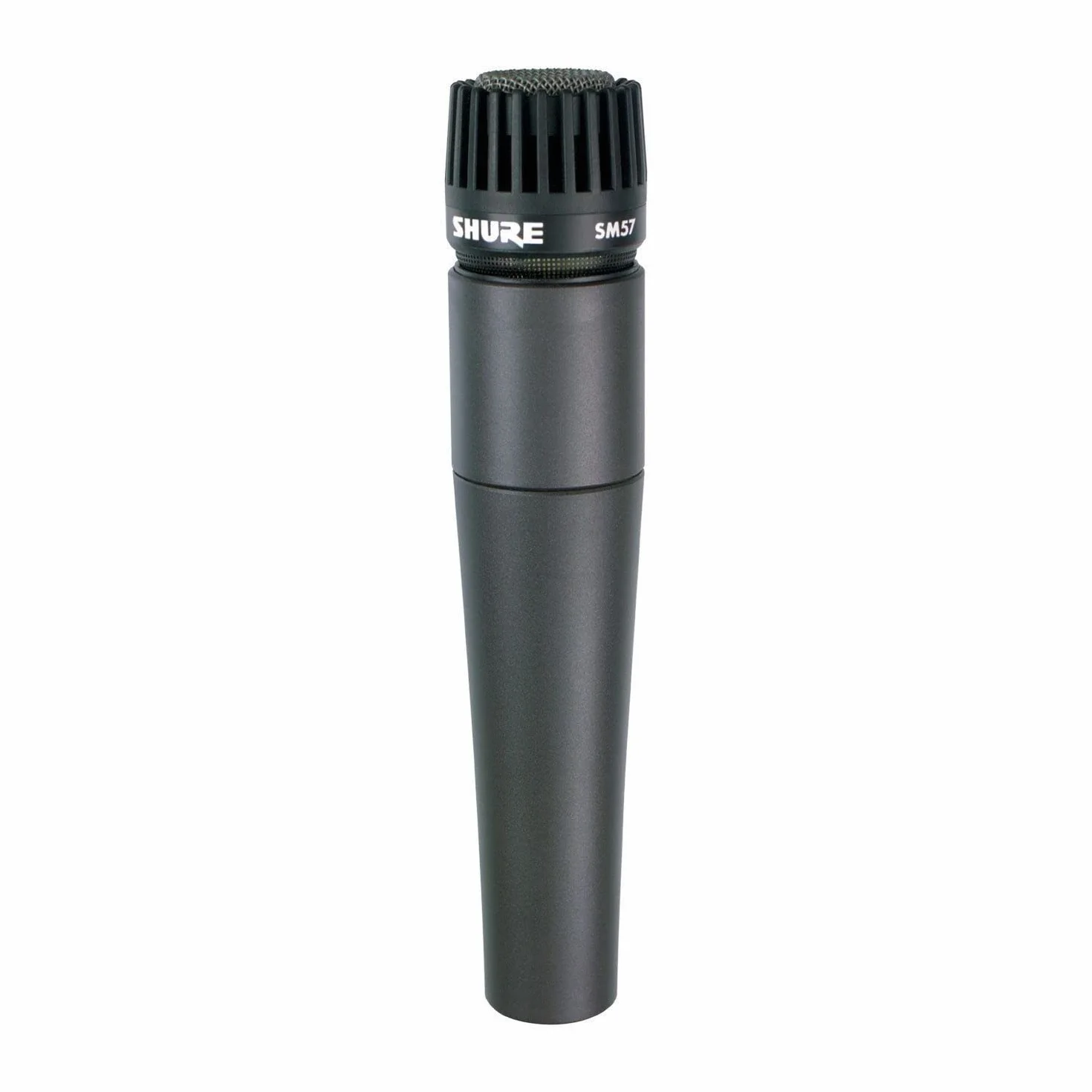 Shure SM57 Micrófono de Instrumento dinámico cardioide con Soporte de Choque neumático & CAHAYA Soporte de Micrófono con Brazo con Dos Pinzas para Microfonos Pie de Micrófono Plegable