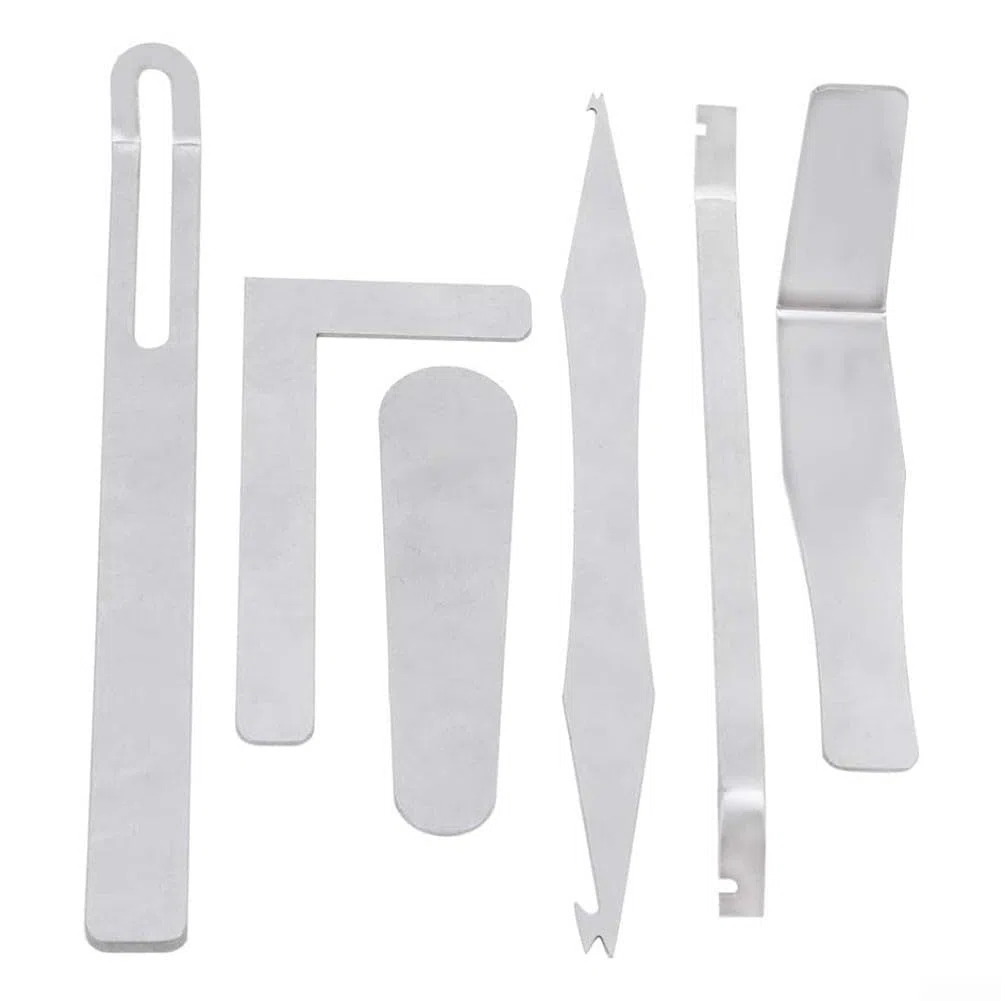 Kit de herramientas de reparación de saxofón con caja de almacenamiento | Accesorios prácticos de acero resistente para saxofón, trombón, flauta y oboe