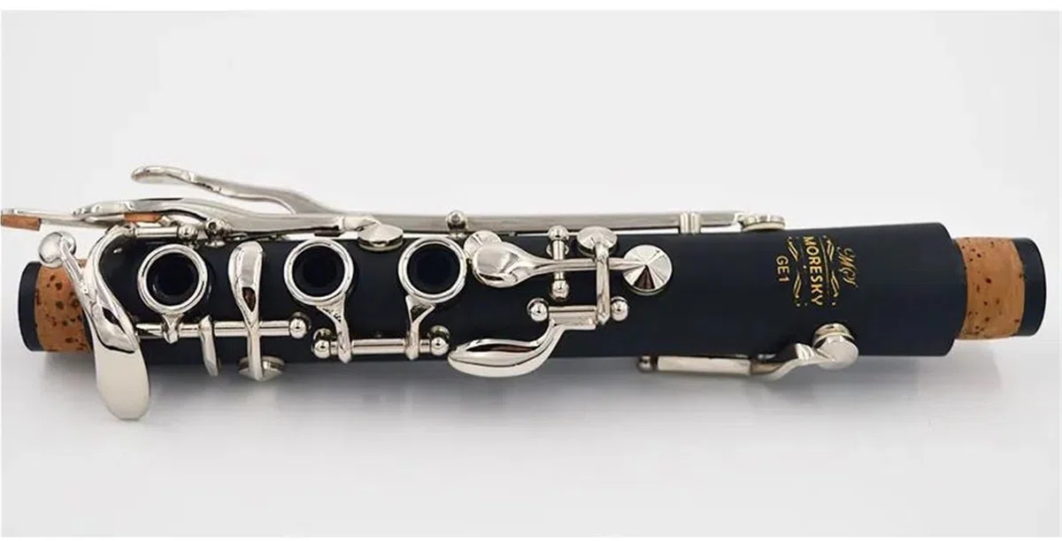 Clarinete Principiantes Clarinete De 20 Teclas | Si bemol (Bb) / Caucho duro (Ebonita)