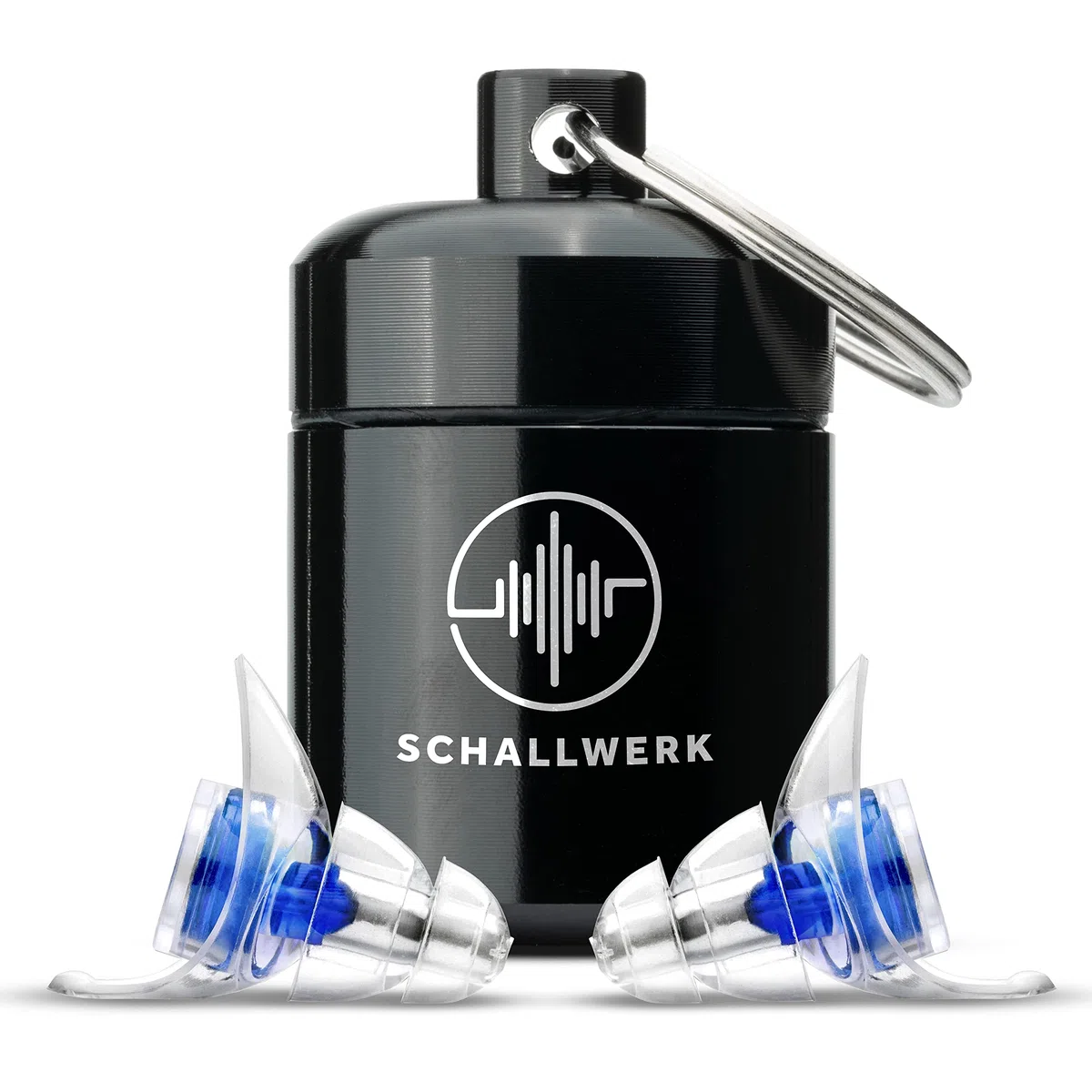 Schallwerk ® Strong+ Tapones oidos con protección Extra Fuerte – amortigua el Ruido y Mantiene la Calidad del Sonido – Ideal para la música, los Festivales, el Trabajo, el Estudio